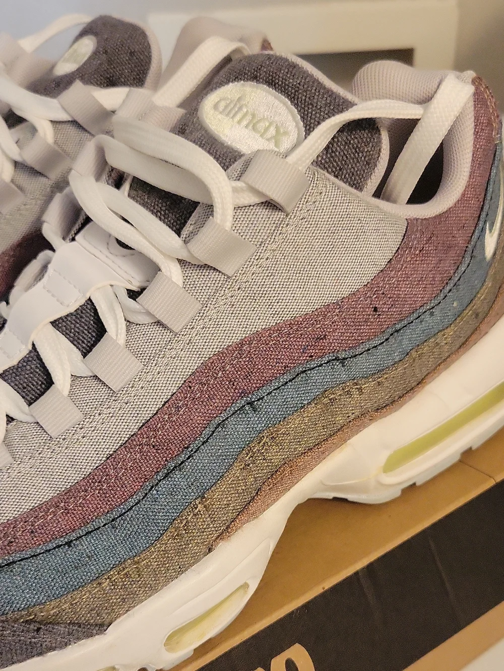 Mens Air Max 95 Recycled Canvas Size 12 Used W/box